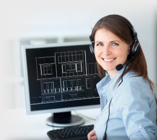 Dessin de plan exclusif de Maison Conception