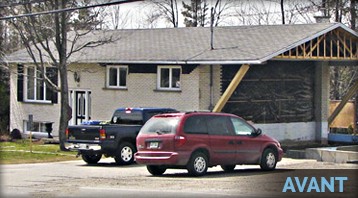 Avant la modification de maison